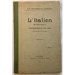 L' Italien : méthode directe (programme de 1902 classe de 5e)