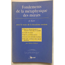 Fondements métaphysique Moeurs (Kant)