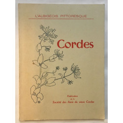 Cordes : notice historique et archéologique (avec ses 2 cartes...
