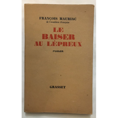 Le baiser au lépreux (édition de 1947)