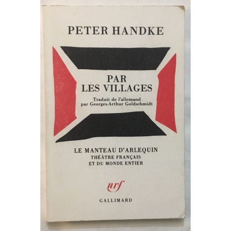 Par les villages: Poème dramatique - Prix Nobel de Littérature 2019