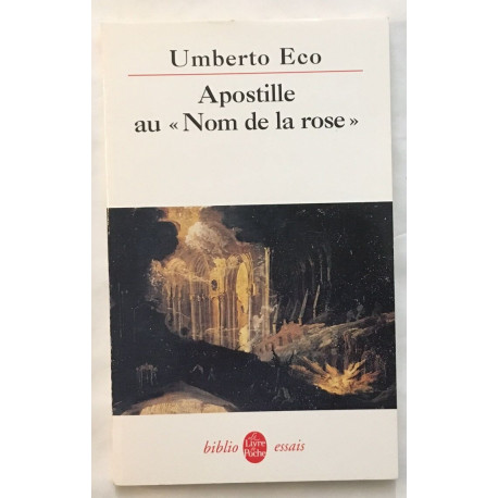 Apostille au Nom de la rose