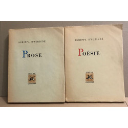 Prose +poésie (2 volumes ) / exemplaire numéroté