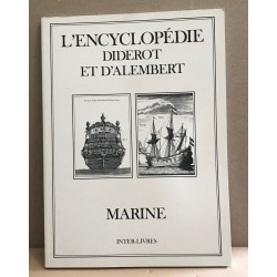 L'encyclopédie diderot et d'alembert / marine