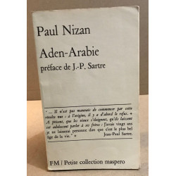 Aden-arabie / preface de JP sartre