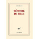 Mémoire de fille [ Gallimard Blanche ] (French Edition)