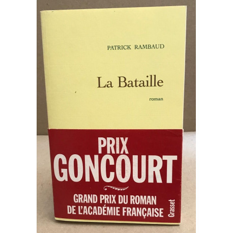 La Bataille ( avec son bandeau d'edition )