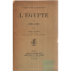 L'egypte de 1798 a 1900
