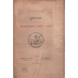 Annuaire des Traditions Populaires. Deuxieme Annee - 1887
