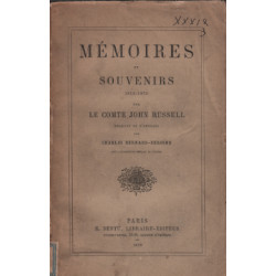 Mémoires et souvenirs 1813-1873
