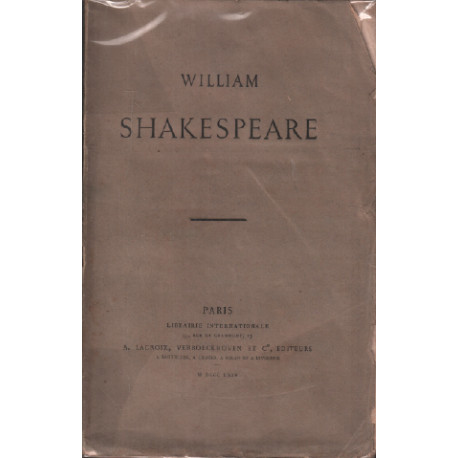 William shakespeare/ EO
