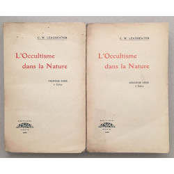 L'occultisme dans la nature (edition de 1926 en 2 tomes)