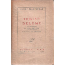 Tristan derème / preface de M. Pol Neveux