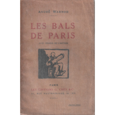 Les bals de paris / dessins de l'auteur