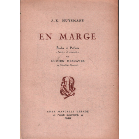 En marge / etudes et préfaces reunies et annotées par lucien descaves