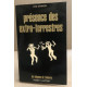 Présence des extra-terrestres