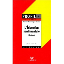 Profil d'une oeuvre : L'Education sentimentale Flaubert 1869 :...