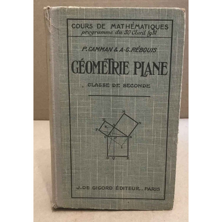 Géométrie plane / classe de seconde