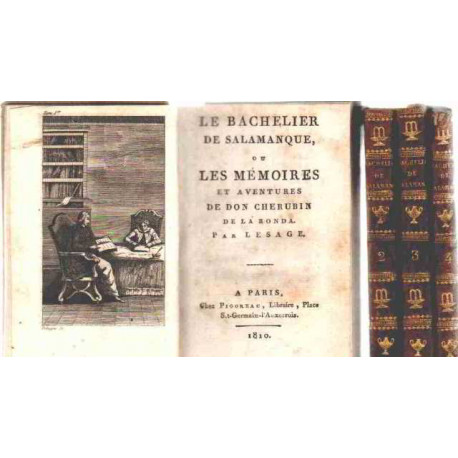 Le bachelier de salamanque ou les memoires et aventures de don...