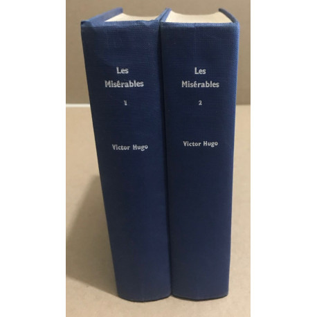Les misérables ( complet en 2 tomes )