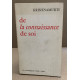 De la connaissance de soi