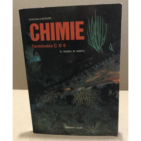 Chimie / terminales C D E