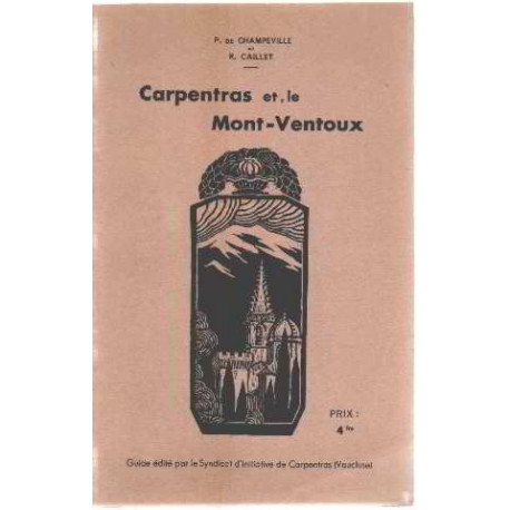 Carpentras et le mont ventoux