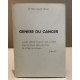 Genese du cancer