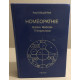 Homéopathie matiere médicale thérapeutique