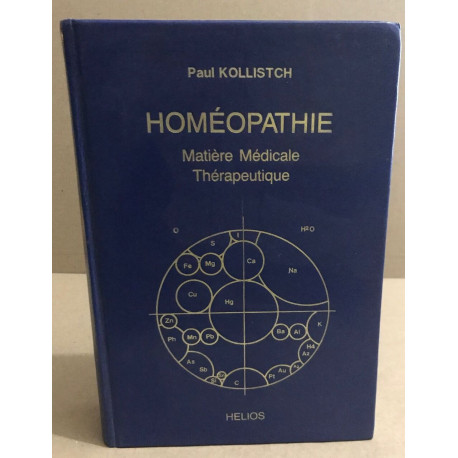 Homéopathie matiere médicale thérapeutique