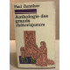 Anthologie des grands rhétoriqueurs