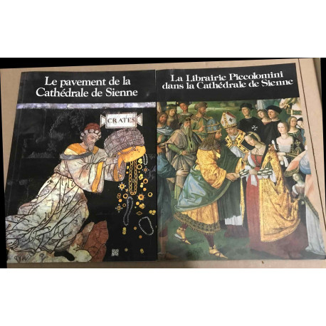 Le pavement de la cathédrale de Sienne +la librairie piccolomini...