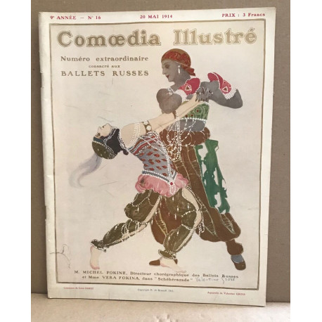 Comoedia illustré n° 16 / numéro extraordinaire consacré aux...