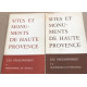 Sites et monuments de haute provence / les pigeonniers / 2 tomes