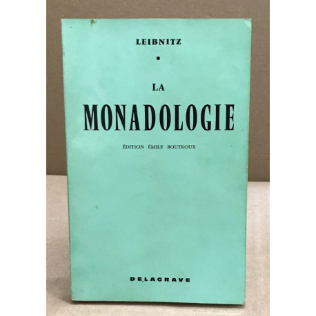 La monadologie