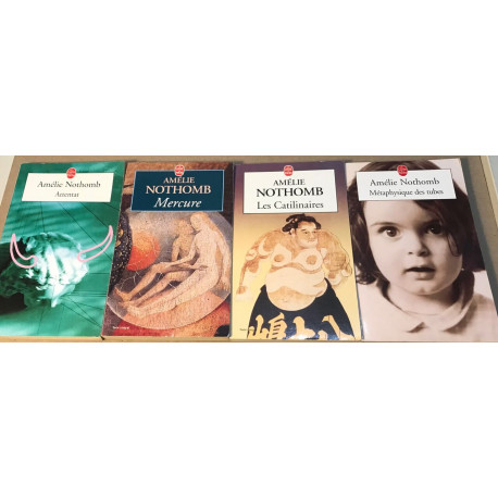 1 lot de 4 livres / attentat - mercure -les catilinaires -...