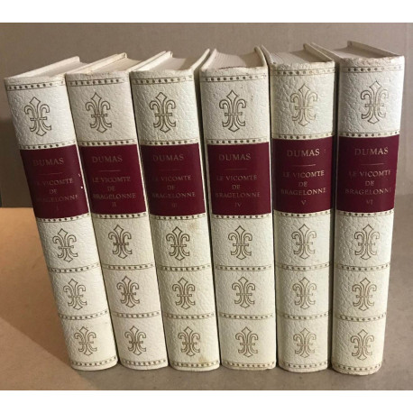 Le vicomte de bragelonne / complet en 6 tomes
