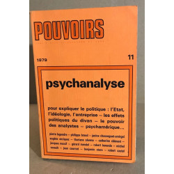 Revue pouvoirs n° 11 / psychanalyse