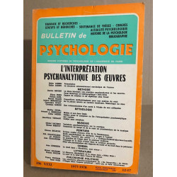 Bulletin de psychologie n° 336 / revue bimestrielle / articles sur...