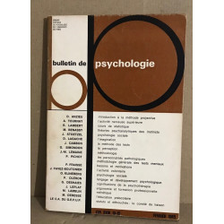 Bulletin de psychologie n° 239 / revue bimestrielle / articles sur...