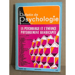 Bulletin de psychologie n°310 / revue bimestrielle / articles sur...