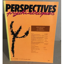 Revue perspectives psychanalytiques n° 14 ( nouvelle serie ) /...