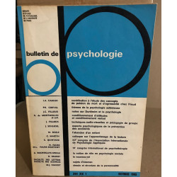 Bulletin de psychologie n°244 / revue bimestrielle / articles sur...