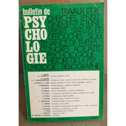 Bulletin de psychologie n°311 / revue bimestrielle / articles sur...