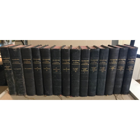 L'année liturgique ( 14 tomes ) / description des tomes en fin...