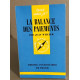 La balance des paiements