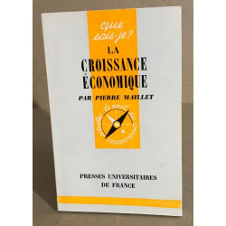 La croissance économique