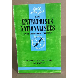 Les entreprises nationalisées