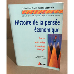 Histoire de la pensée économique / cours -méthodes- exercices...