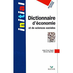 Dictionnaire d'économie et de sciences sociales - Initial